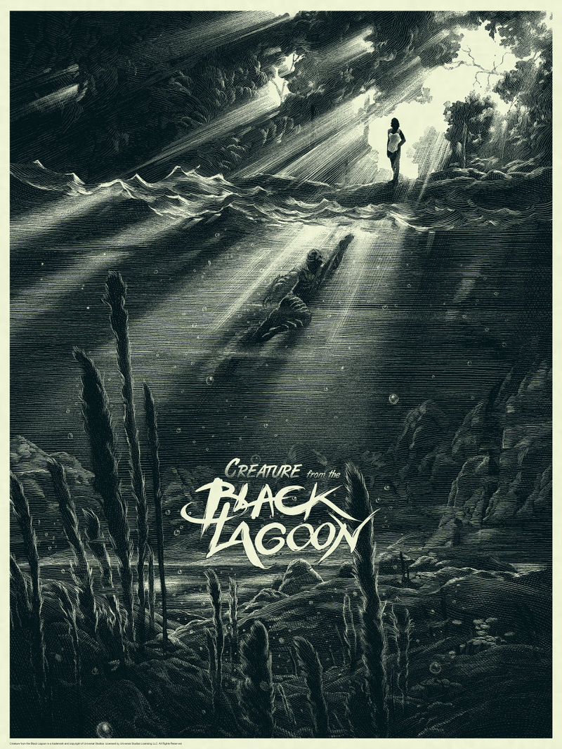Illustration for article titled These Seven New Universal Monsters Posters Are Absolutely Stunning